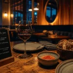 Conde nast biarritz restaurants : table chic basque, assiettes et ardoise