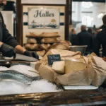 Marché biarritz : halles du matin, poissons et fromages