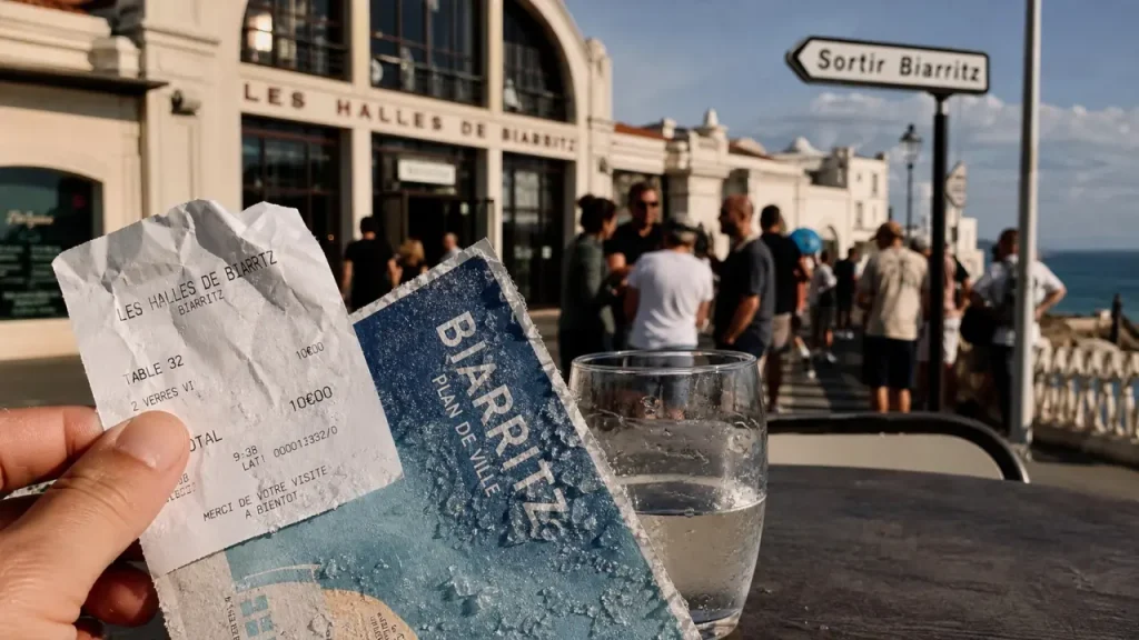 On va sortir biarritz : ticket et carte près des Halles