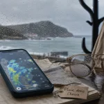 Radar pluie biarritz : pluie dans l’heure sur téléphone