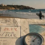 Température eau Biarritz : 24,7 °C aujourd’hui