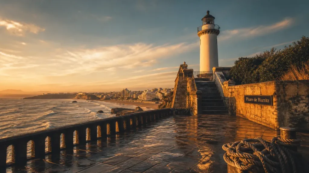 Visiter le phare de Biarritz : tour et escalier, vue sur l’Atlantique