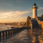 Visiter le phare de Biarritz : tour et escalier, vue sur l’Atlantique