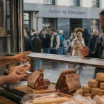 Blancpignon Anglet : étals des Halles de proximité