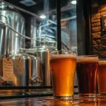 bob's beer brewpub : verres à bière artisanale et salle de brassage à Anglet