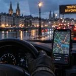Circulation bayonne : carte trafic avec ralentissements et déviations