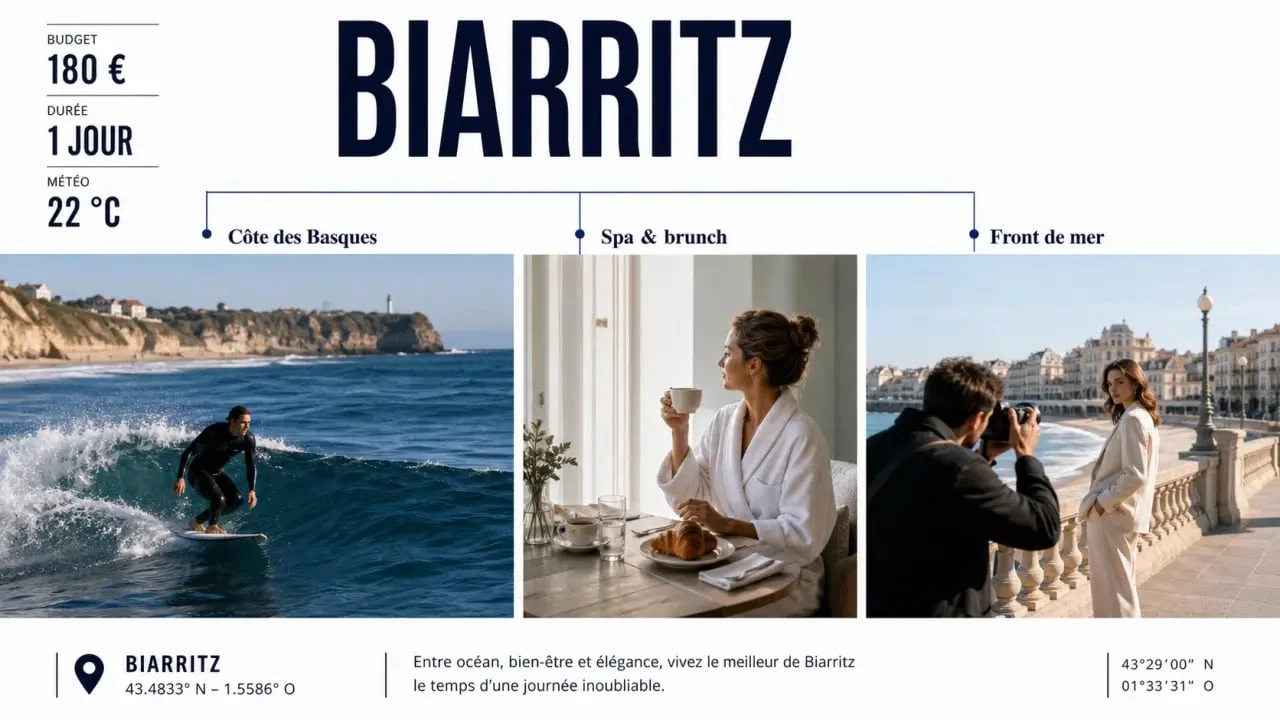 EVJF Biarritz : surf, spa et shooting photo sur le front de mer
