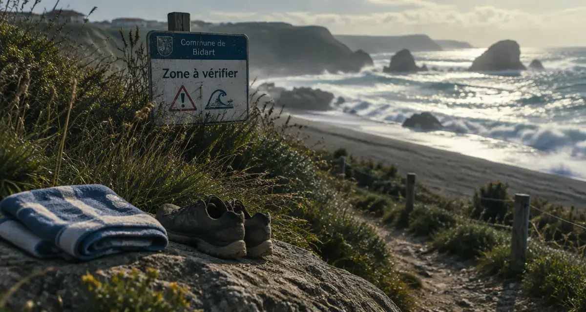 Plage naturiste pays basque francais : zone à vérifier