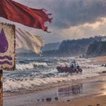 Plage pays basque pollution : signal baignade et drapeaux rouges