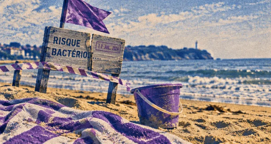 Qualite eau plage pays basque : risque apres pluie sur la plage