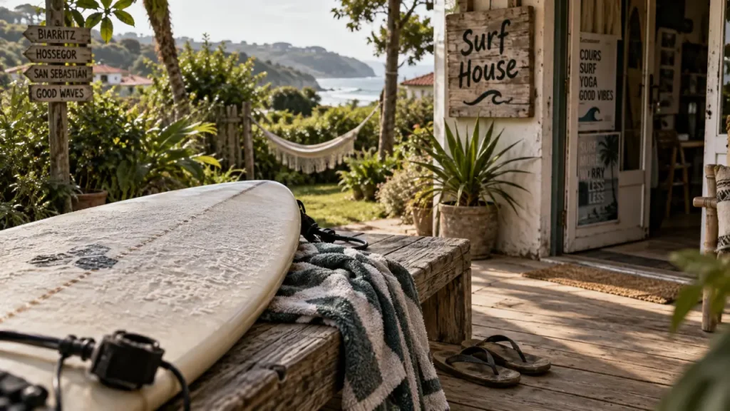 Surf house au Pays basque : dortoir partagé ou chambre privée, comment trancher ?