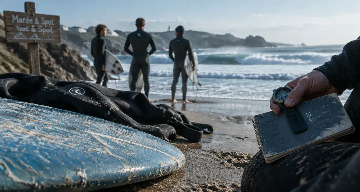 Surf pays basque : marée et bon spot
